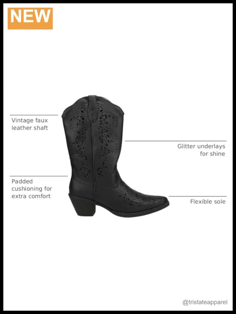Roper Women's Mid-Calf Work Boots, Breathable Synthetic, Padded Comfort, Slip-On